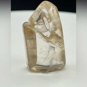 Polished Clear Quartz Crystal